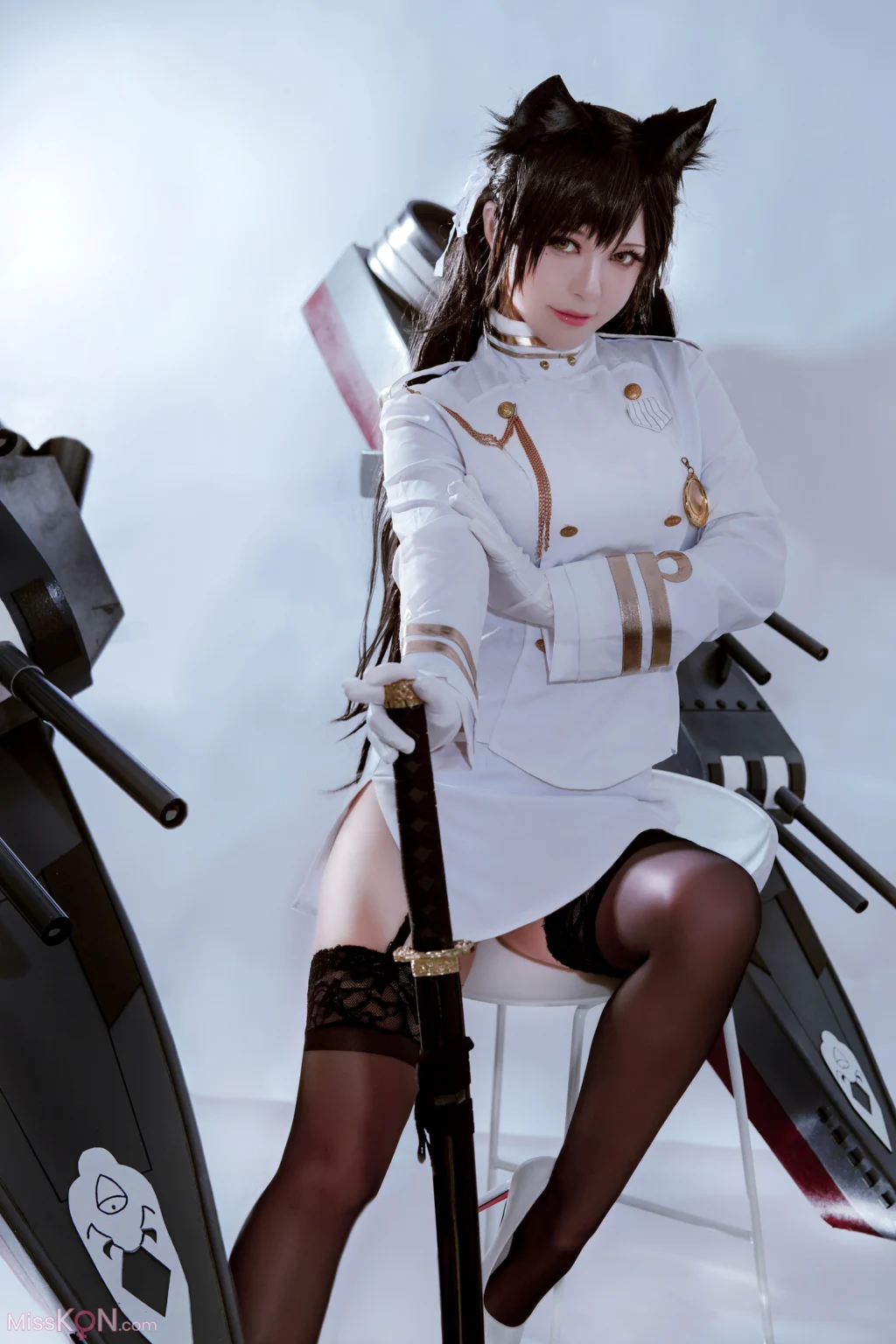 Coser@半半子: 爱宕 (45 photos)