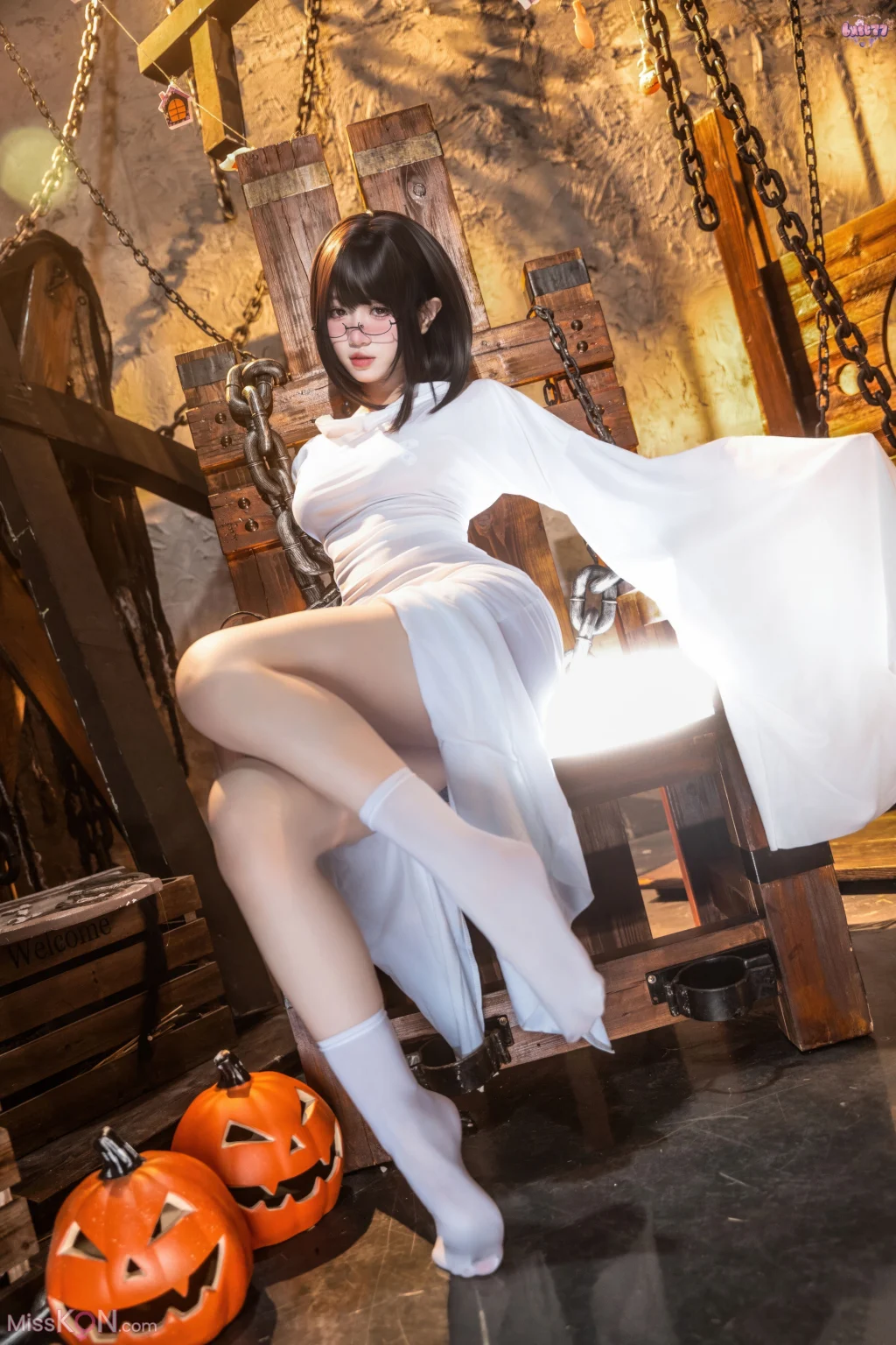 Coser@柒柒要乖哦: 幽灵娘 (87 photos + 2 videos)