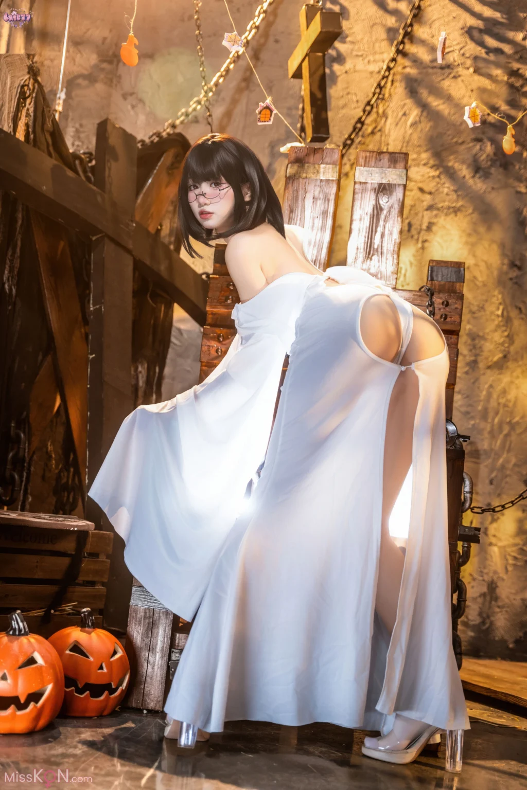 Coser@柒柒要乖哦: 幽灵娘 (87 photos + 2 videos)