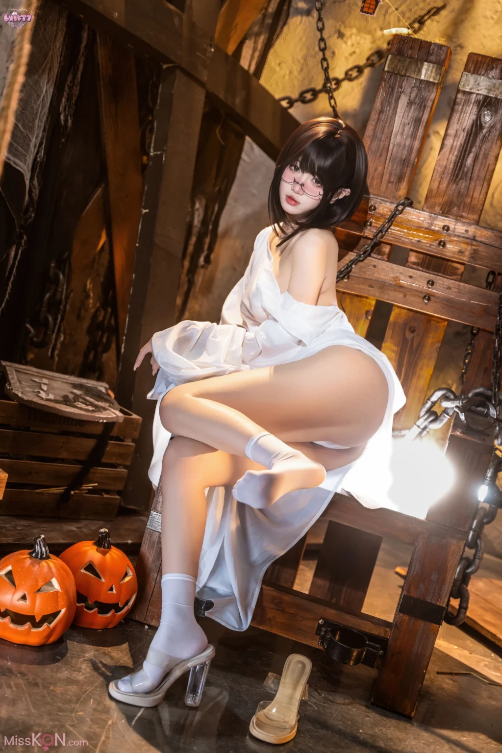 Coser@柒柒要乖哦: 幽灵娘 (87 photos + 2 videos)