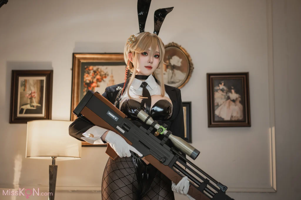 Coser@Natsuko夏夏子: NIKKE 爱德 特工兔女郎 (86 photos + 4 videos)
