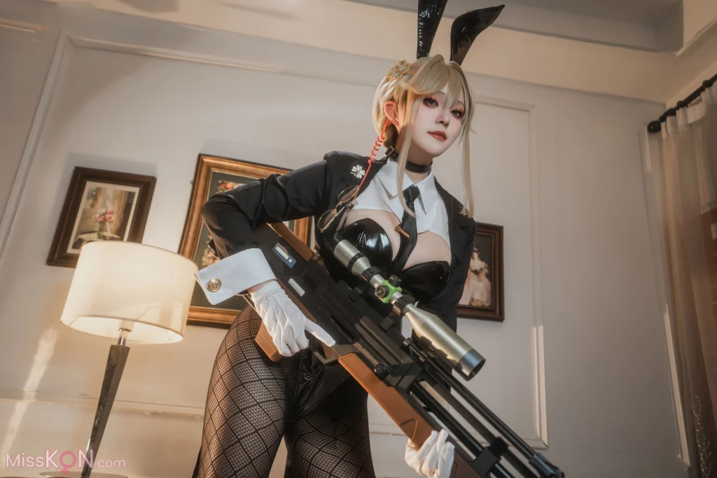 Coser@Natsuko夏夏子: NIKKE 爱德 特工兔女郎 (86 photos + 4 videos)