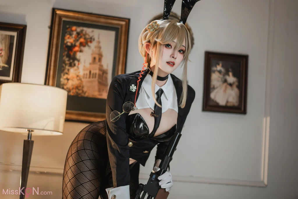 Coser@Natsuko夏夏子: NIKKE 爱德 特工兔女郎 (86 photos + 4 videos)