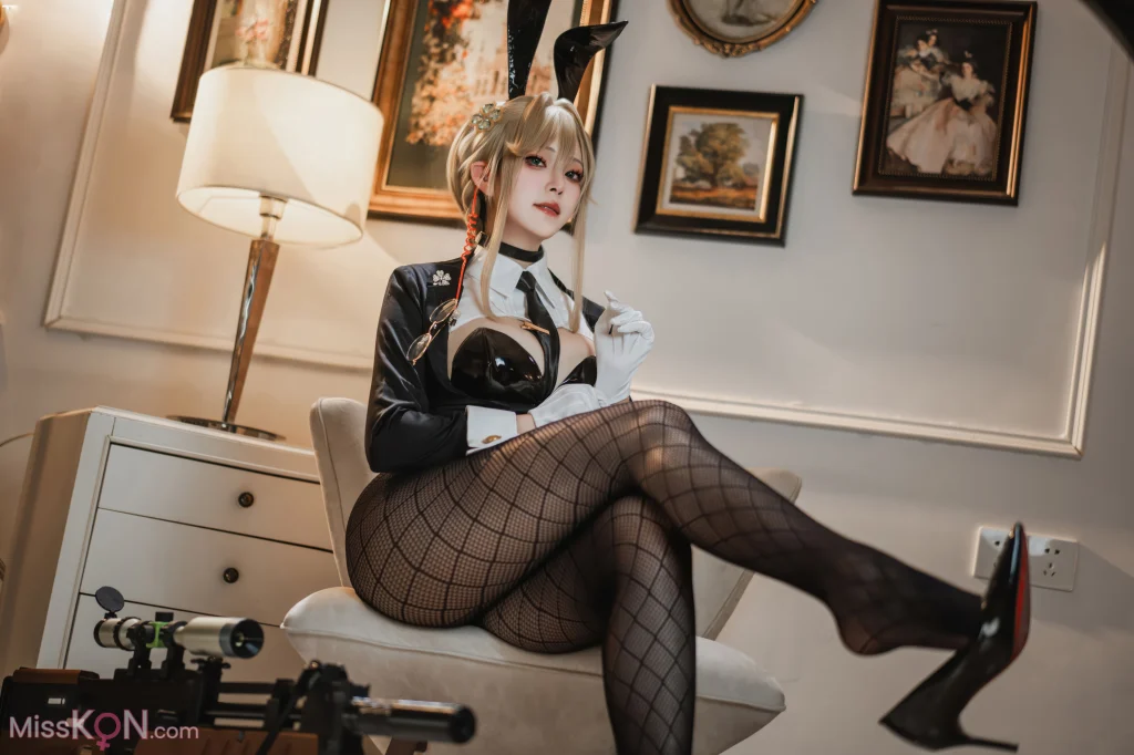 Coser@Natsuko夏夏子: NIKKE 爱德 特工兔女郎 (86 photos + 4 videos)