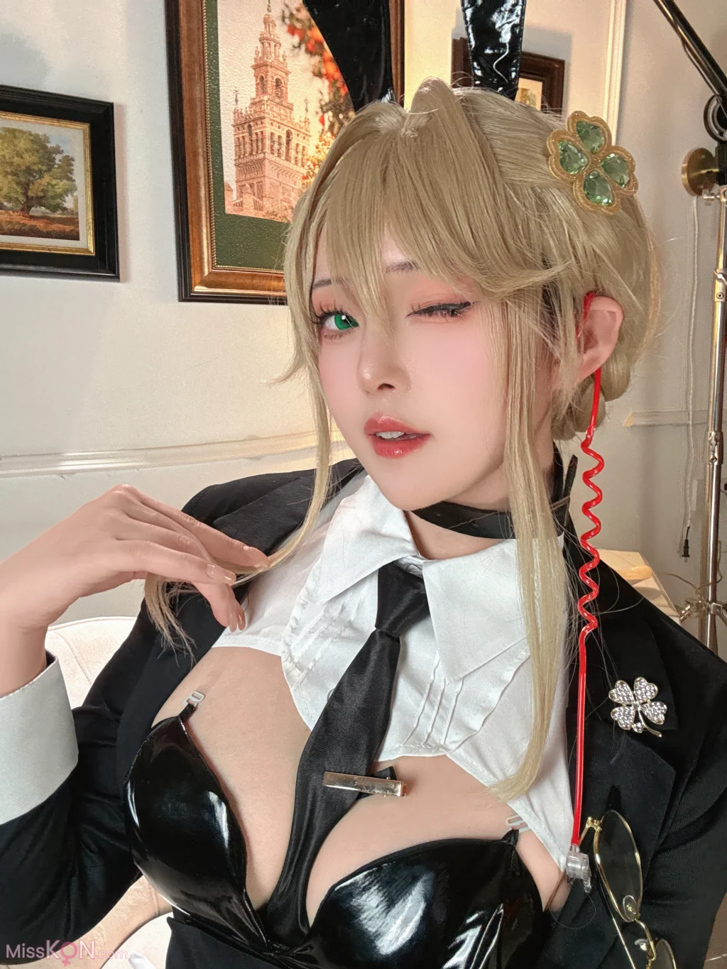 Coser@Natsuko夏夏子: NIKKE 爱德 特工兔女郎 (86 photos + 4 videos) – Page 3