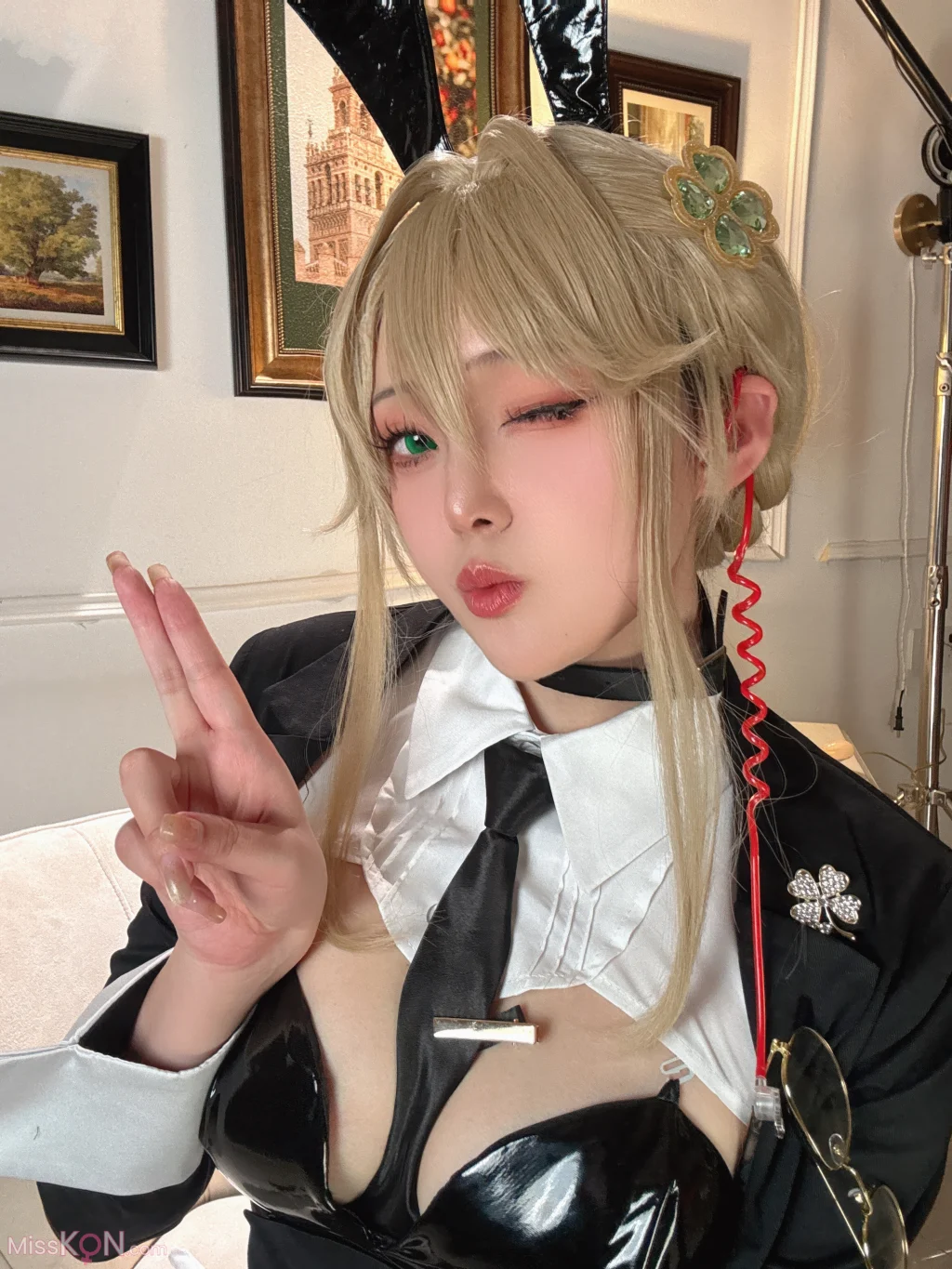 Coser@Natsuko夏夏子: NIKKE 爱德 特工兔女郎 (86 photos + 4 videos) – Page 3