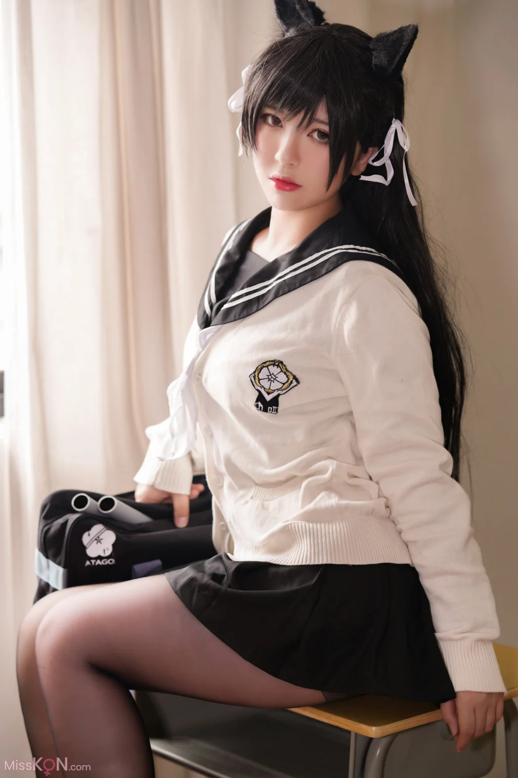 Coser@半半子: 爱宕 学园幻想曲 (25 photos)