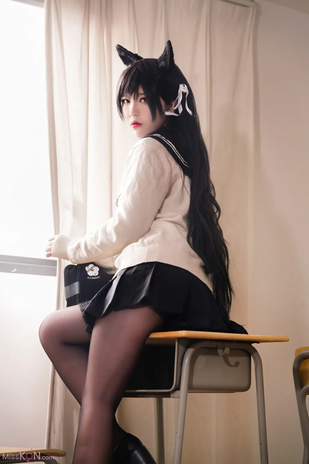 Coser@半半子: 爱宕 学园幻想曲 (25 photos)