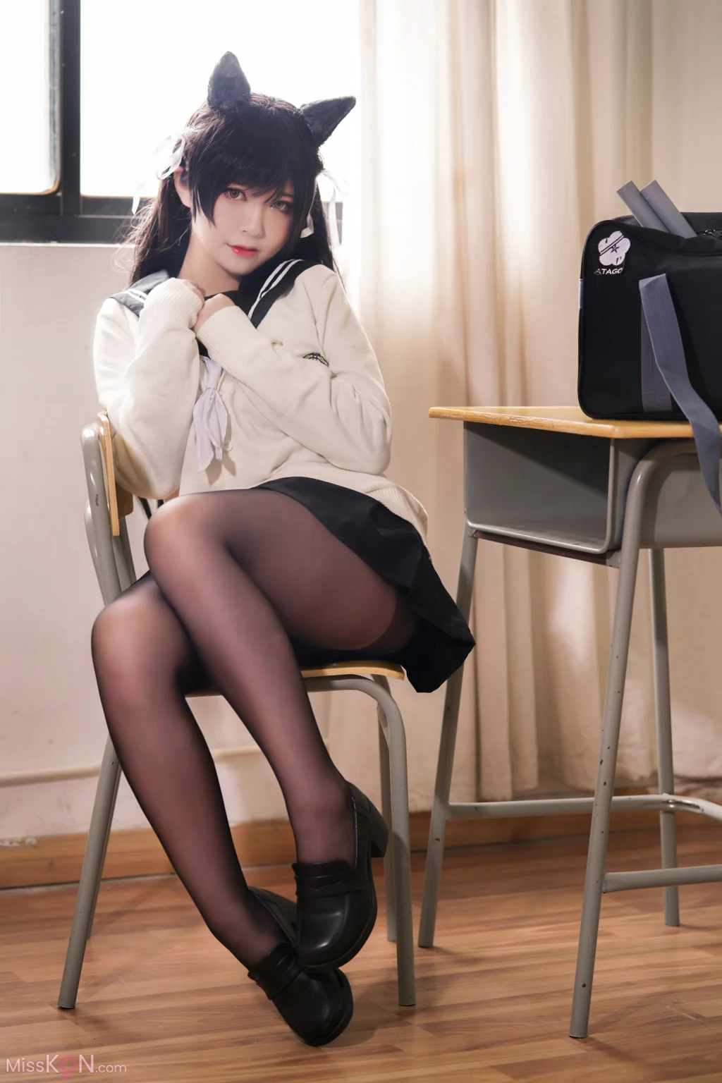 Coser@半半子: 爱宕 学园幻想曲 (25 photos) – Page 2