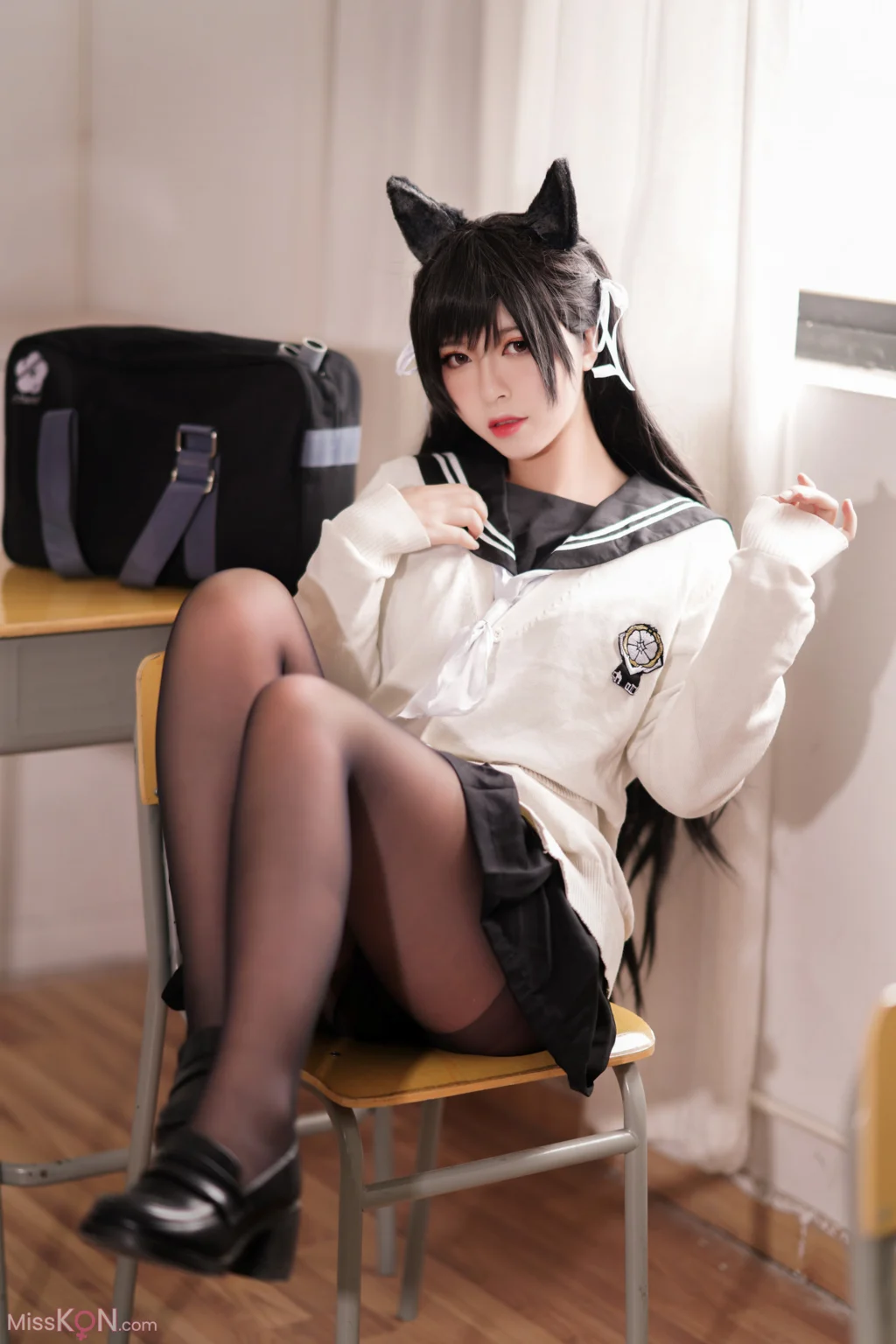 Coser@半半子: 爱宕 学园幻想曲 (25 photos) – Page 2