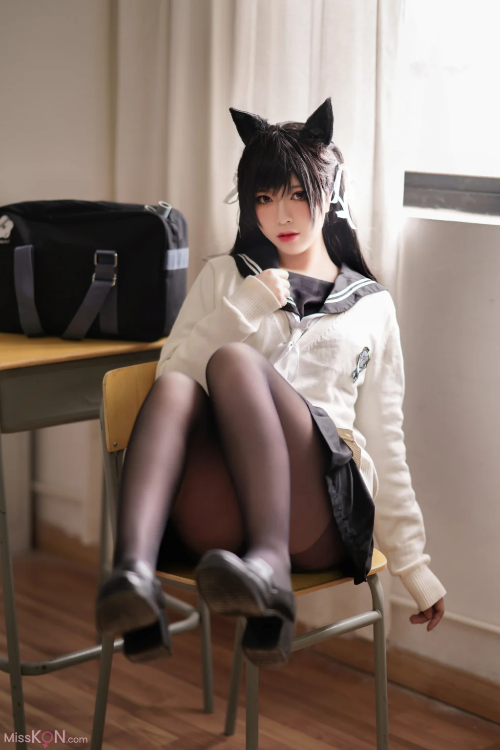 Coser@半半子: 爱宕 学园幻想曲 (25 photos) – Page 2