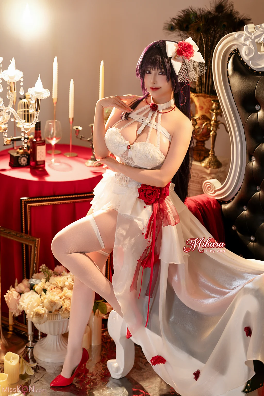Coser@Tiny Asa: Mihara Pain Eater NIKKE – Nikke胜利女神 米哈拉 羁绊锁链 痛苦吞食者 (79 photos + 1 video)