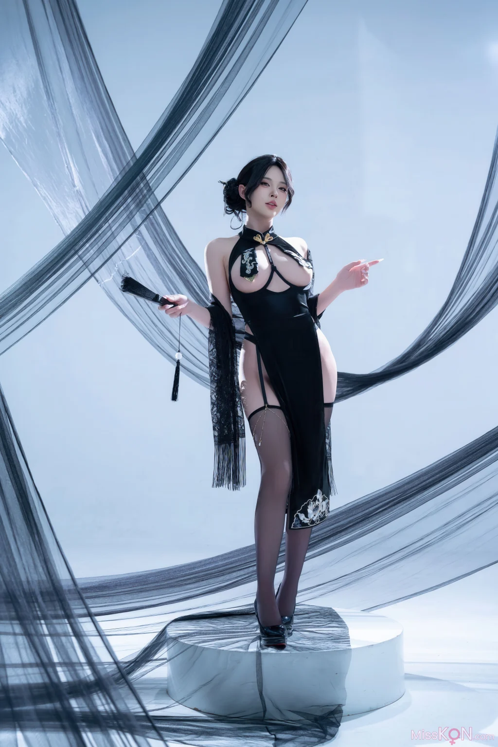 Coser@清水由乃: 夜莲 (69 photos)