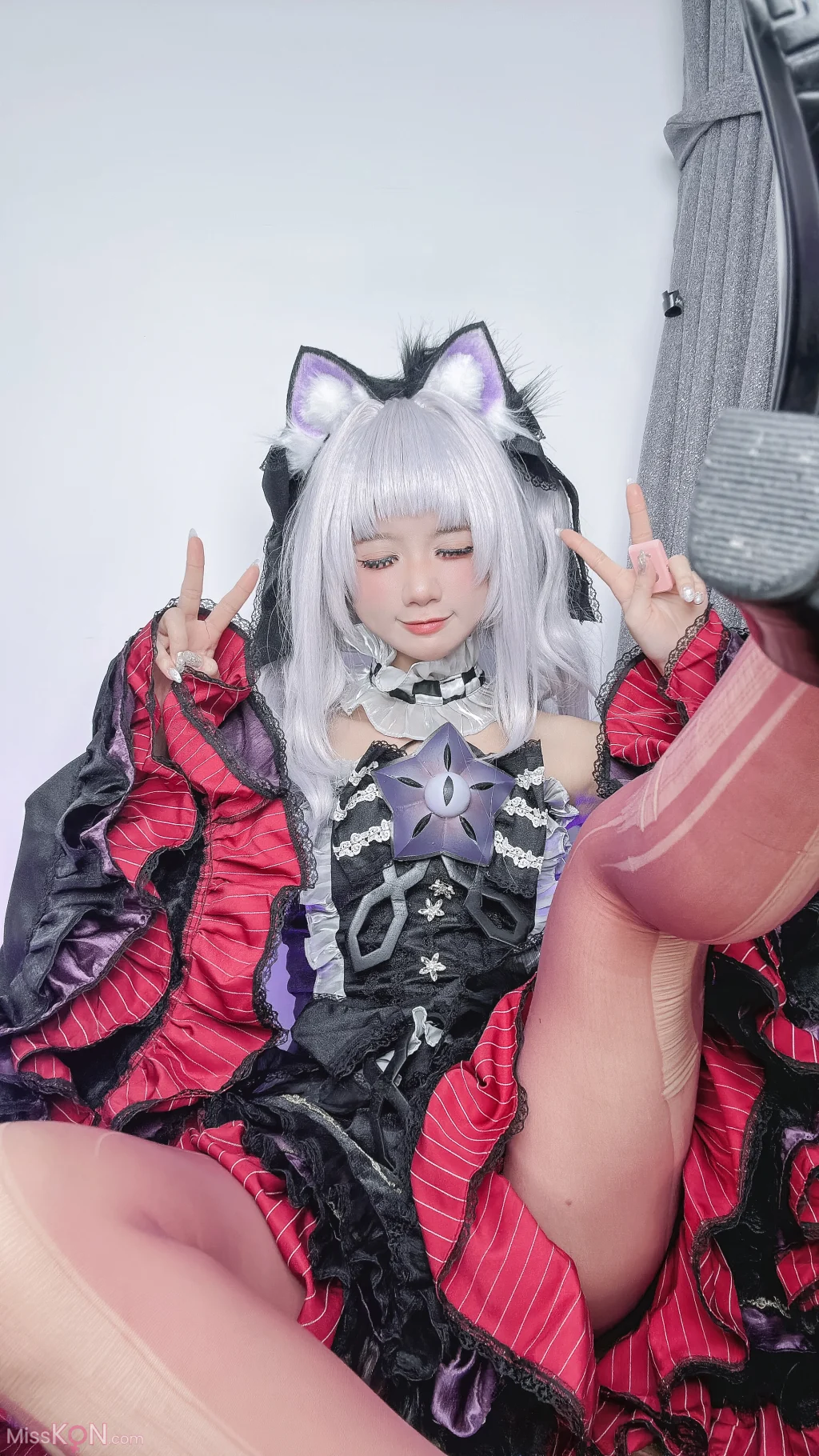 Coser@PoppaChan: Murasaki Shion Dress (Vtuber) (88 photos + 10 videos) – Page 2