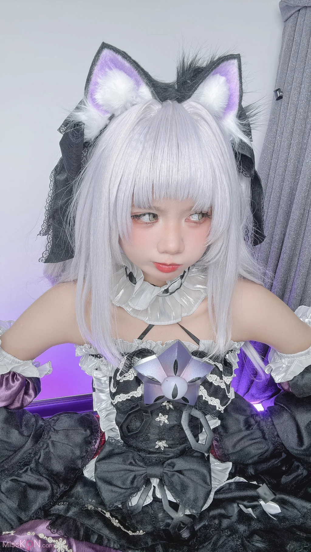 Coser@PoppaChan: Murasaki Shion Dress (Vtuber) (88 photos + 10 videos) – Page 4