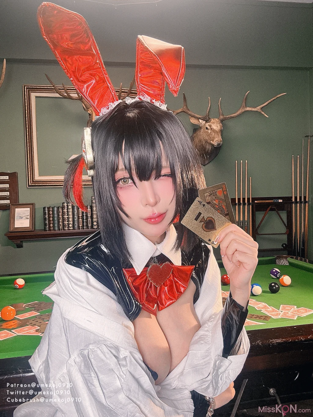 Coser@UmekoJ: Rouge Unluckky Rabbit NIKKE (72 photos + 6 videos) – Page 3