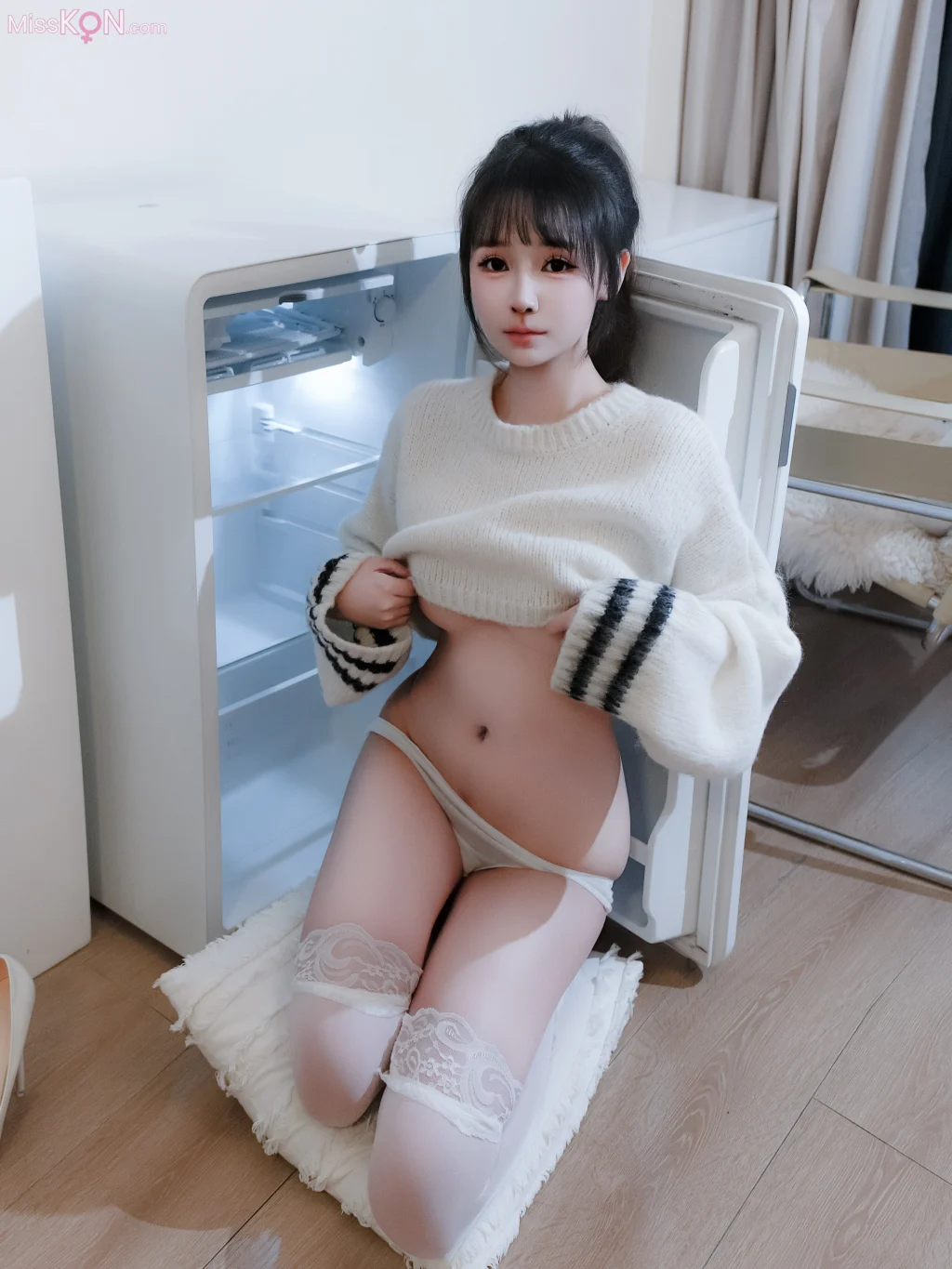 [XR Uncensored] 沈蜜儿: R18 秀人网模特 白色毛衣 (73 photos + 1 video) – Page 2