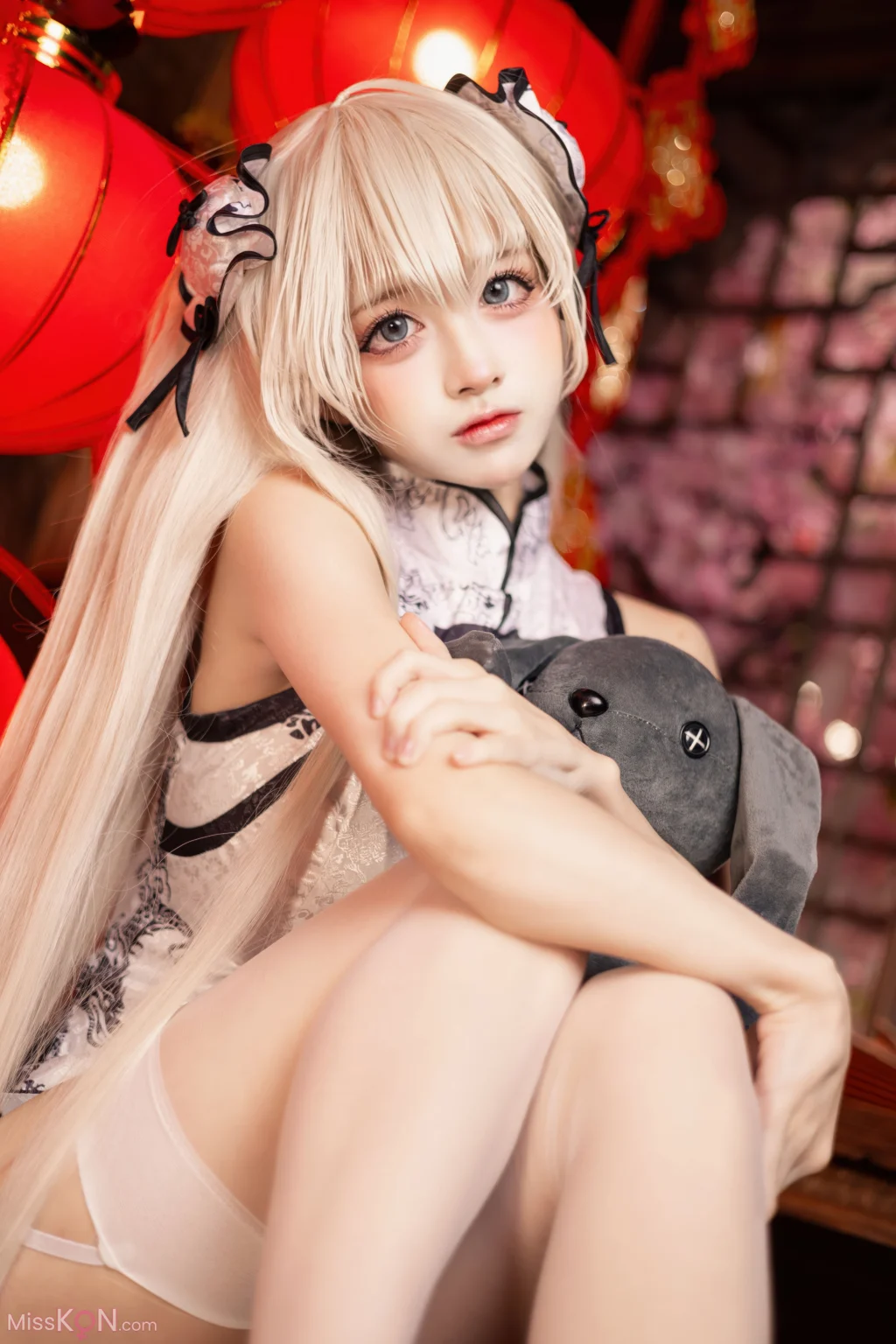 Coser@沖田凜花Rinka: 春日野穹 旗袍 (23 photos) – Page 2