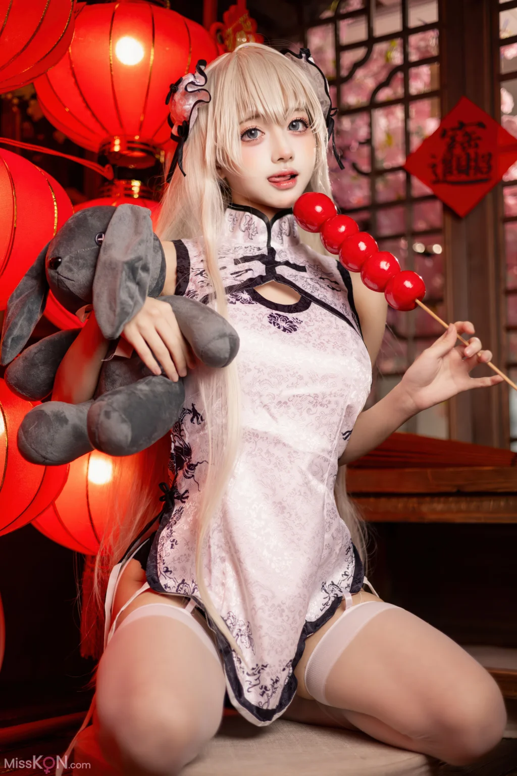 Coser@沖田凜花Rinka: 春日野穹 旗袍 (23 photos) – Page 2