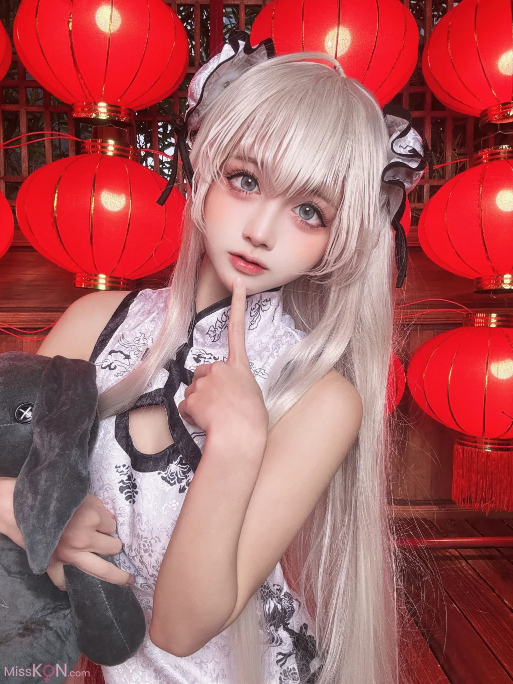 Coser@沖田凜花Rinka: 春日野穹 旗袍 (23 photos) – Page 2