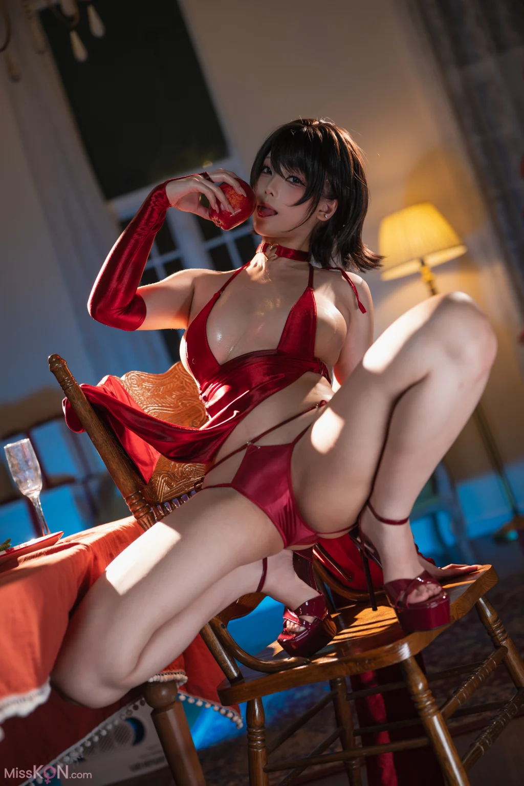 Coser@蜜汁猫裘: 红苹果 (112 photos + 1 video) – Page 2