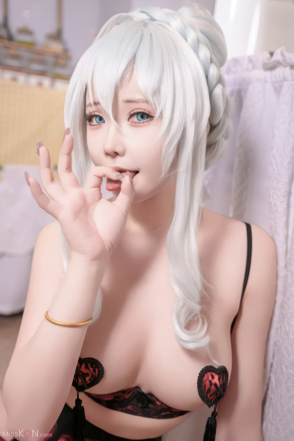 Coser@抱走莫子aa: 雪女厨娘 (68 photos + 6 videos) – Page 2