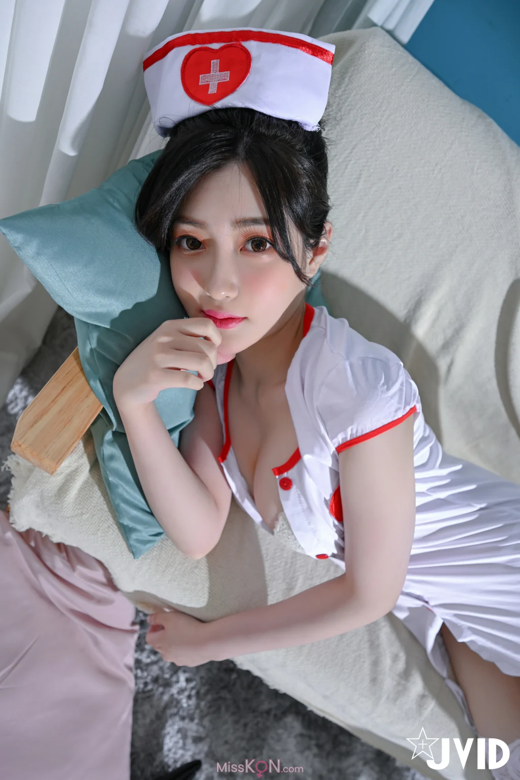 [JVID] 璃奈醬: 打完疫苗是不是發燒酸痛痛？小護士璃奈醬全心陪伴照顧你!還沒輪到打疫苗超幹？沒關係璃奈醬腳開開給你在神鮑裡注入白色汁液 (162 photos) – Page 4