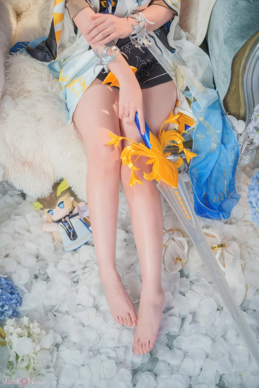 Coser@Seele麦麦: 鸣潮 菲比&卡提希娅·蓝色花海物语 (96 photos) – Page 2