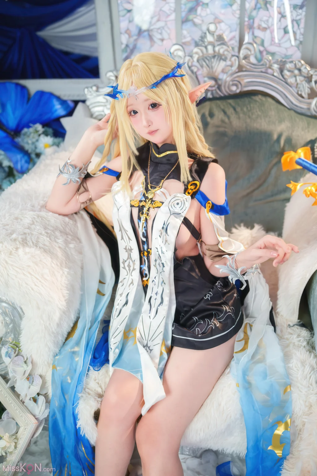 Coser@Seele麦麦: 鸣潮 菲比&卡提希娅·蓝色花海物语 (96 photos) – Page 2