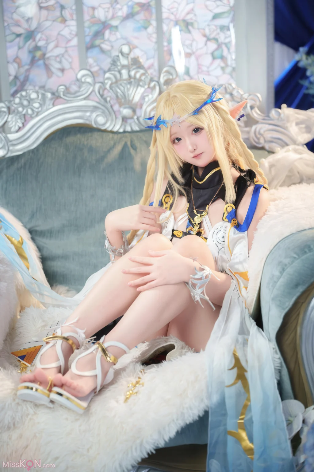 Coser@Seele麦麦: 鸣潮 菲比&卡提希娅·蓝色花海物语 (96 photos) – Page 2