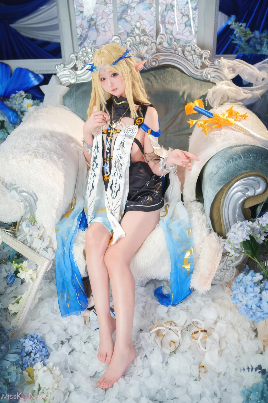 Coser@Seele麦麦: 鸣潮 菲比&卡提希娅·蓝色花海物语 (96 photos) – Page 2