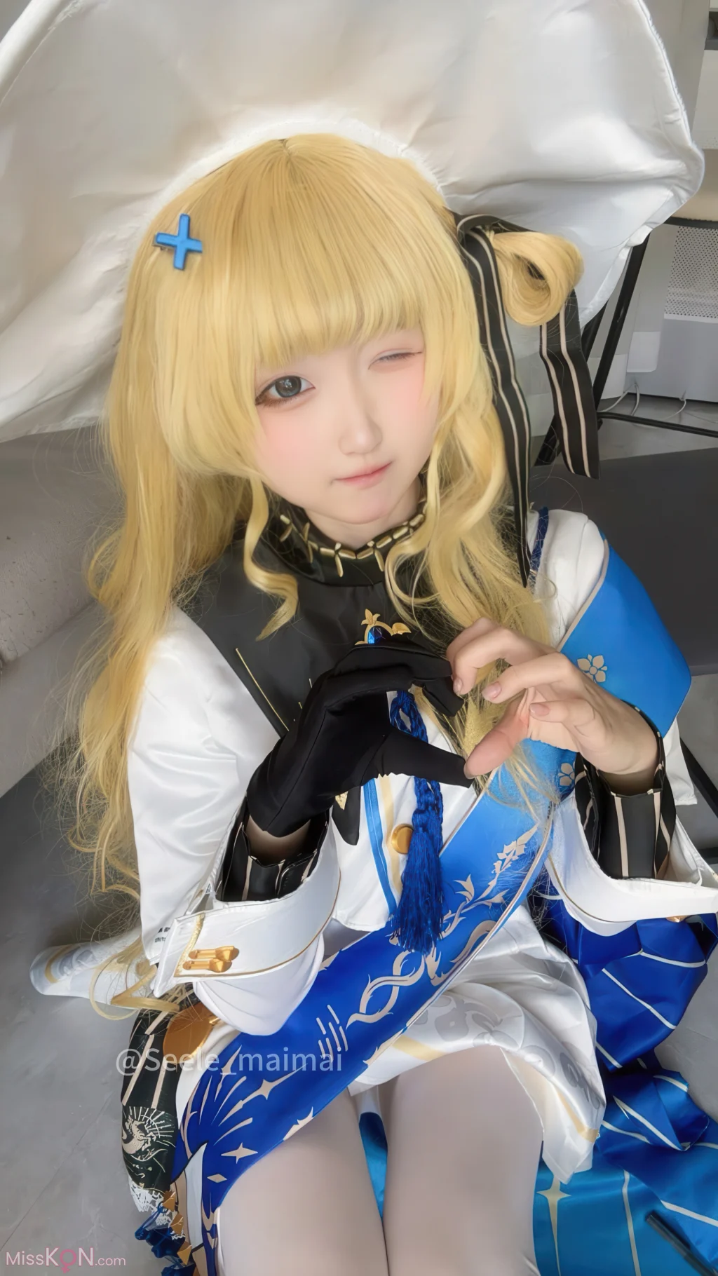 Coser@Seele麦麦: 鸣潮 菲比&卡提希娅·蓝色花海物语 (96 photos) – Page 3