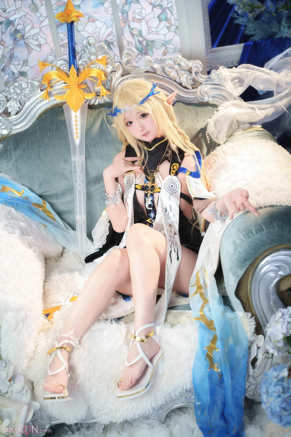 Coser@Seele麦麦: 鸣潮 菲比&卡提希娅·蓝色花海物语 (96 photos) – Page 3