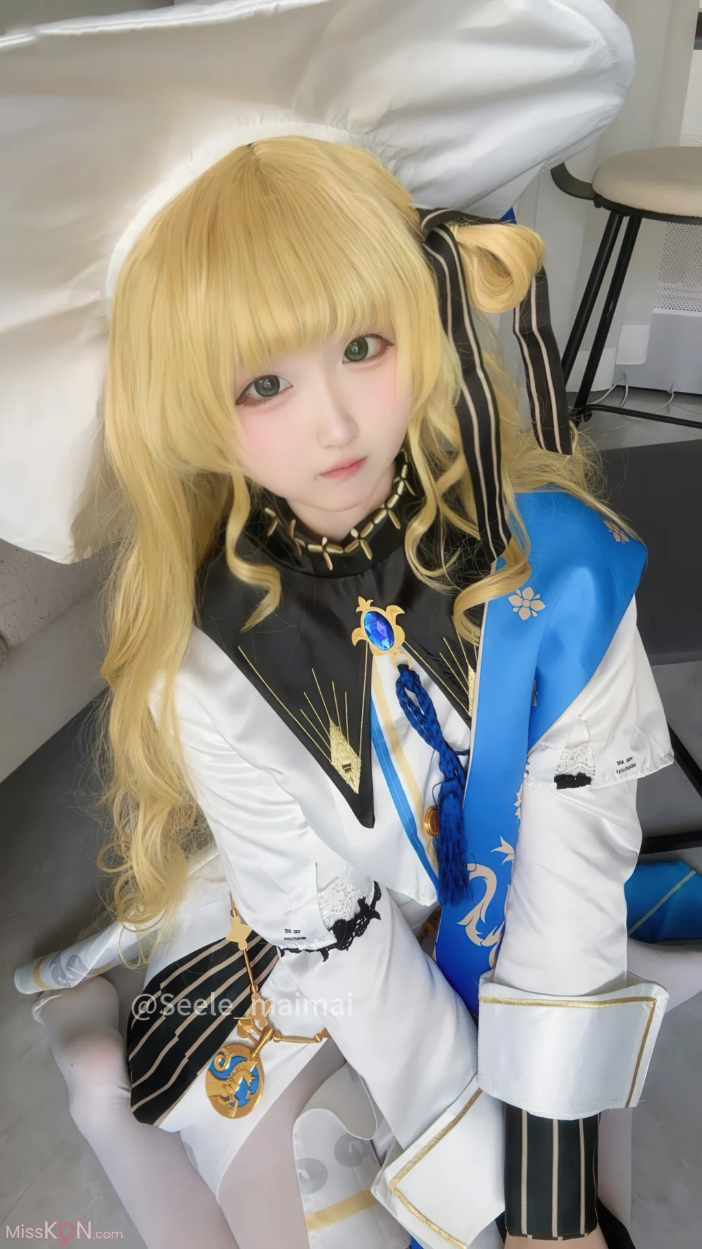 Coser@Seele麦麦: 鸣潮 菲比&卡提希娅·蓝色花海物语 (96 photos) – Page 3