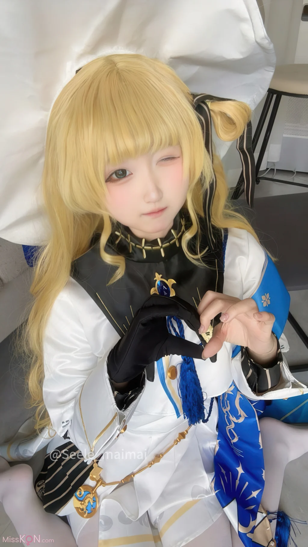 Coser@Seele麦麦: 鸣潮 菲比&卡提希娅·蓝色花海物语 (96 photos) – Page 3