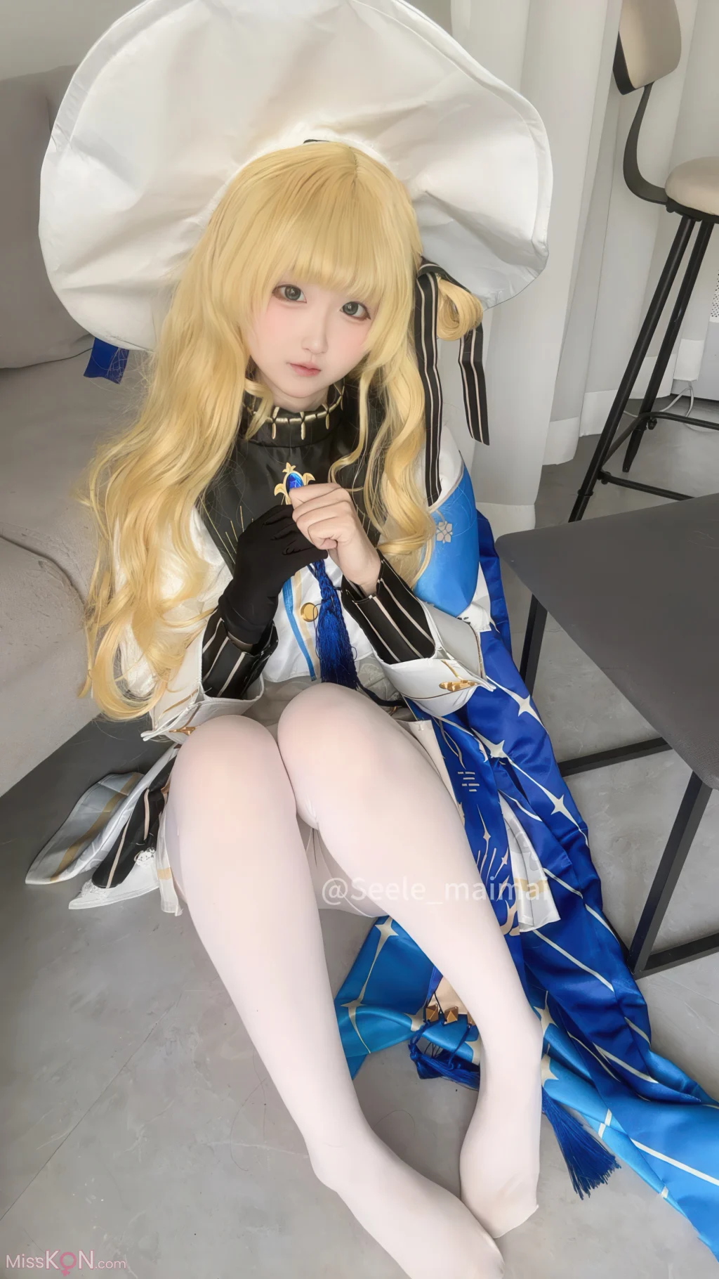 Coser@Seele麦麦: 鸣潮 菲比&卡提希娅·蓝色花海物语 (96 photos) – Page 3