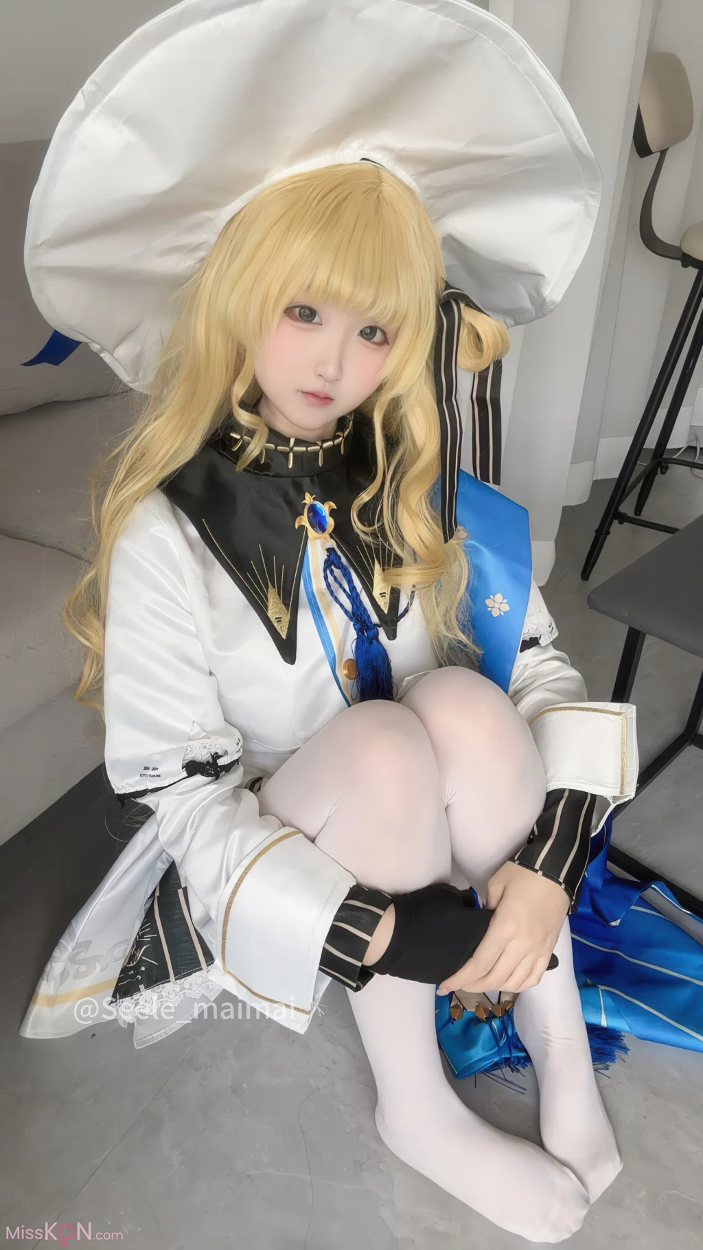 Coser@Seele麦麦: 鸣潮 菲比&卡提希娅·蓝色花海物语 (96 photos) – Page 3