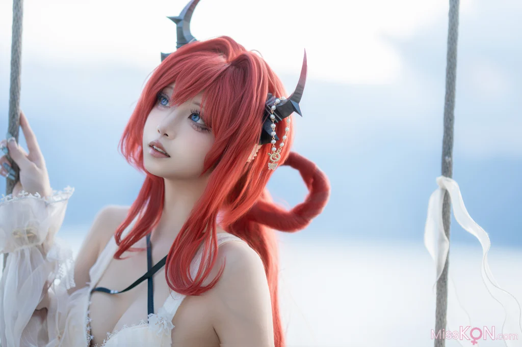 Coser@纸悦Etsu_ko: 明日方舟 史尔特尔 泳装 (37 photos) – Page 2