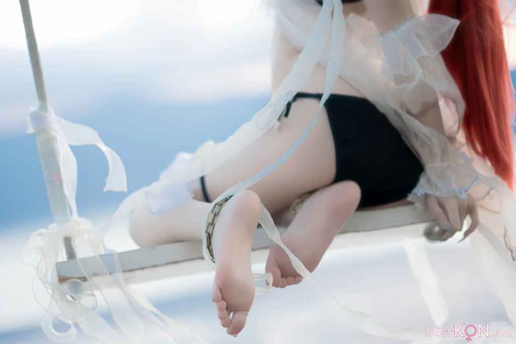 Coser@纸悦Etsu_ko: 明日方舟 史尔特尔 泳装 (37 photos) – Page 2