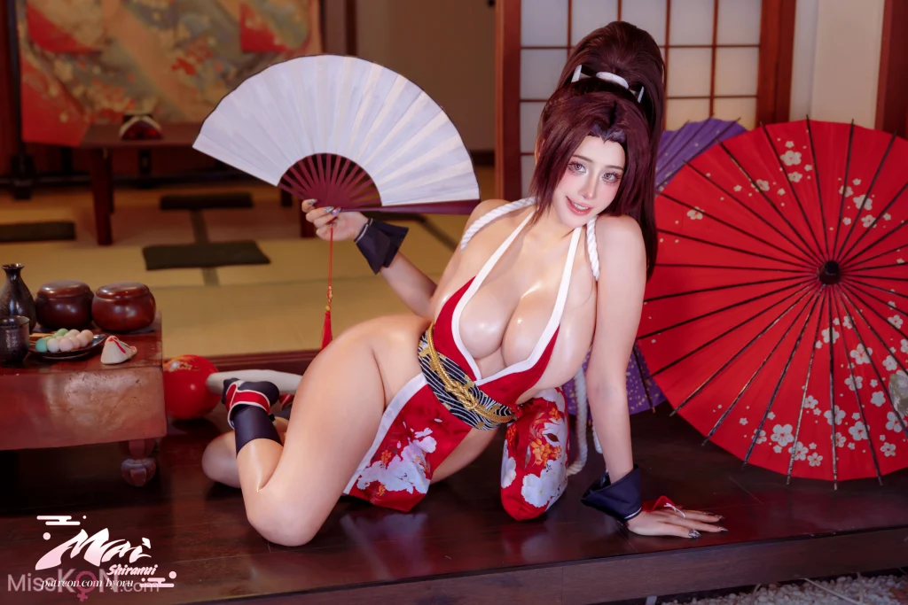 Coser@Byoru: Mai Shiranui Street Fighter (58 photos + 19 videos)