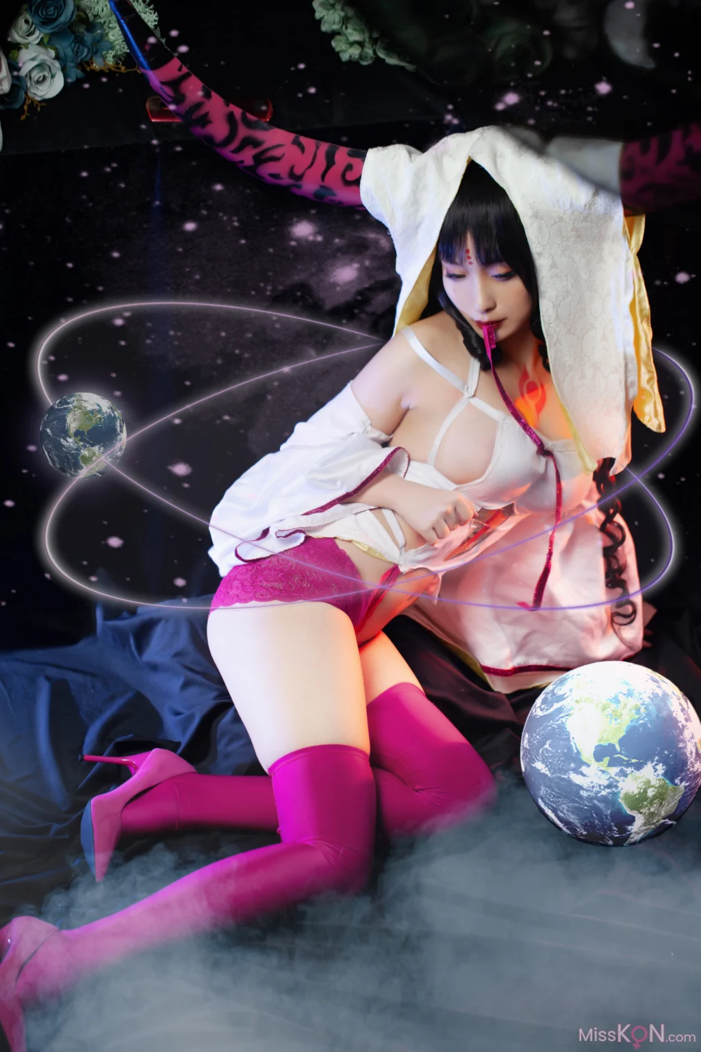 Coser@洛璃LoLiSAMA: FGO 杀生院祈荒 (40 photos)