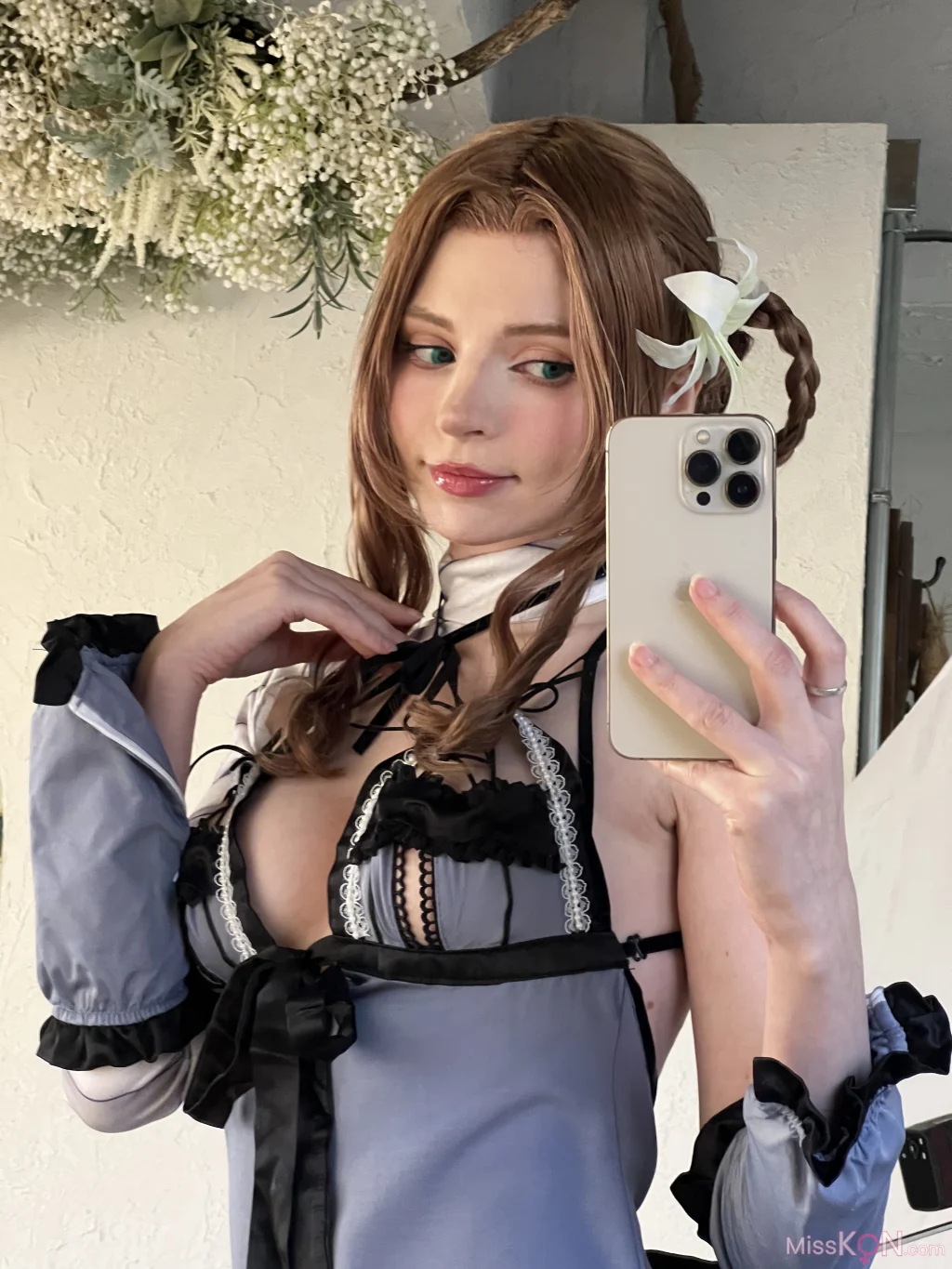 Coser@Peach milky: Kaine Aerith (32 photos)