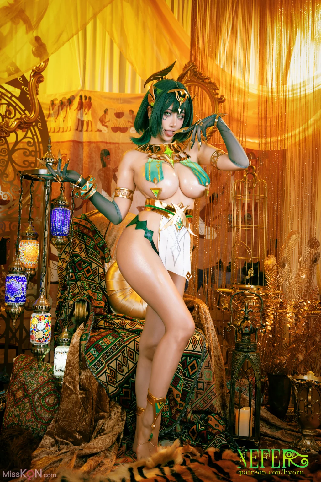 Coser@Byoru: 原神 Nefer 奈芙尔 (64 photos + 24 videos)