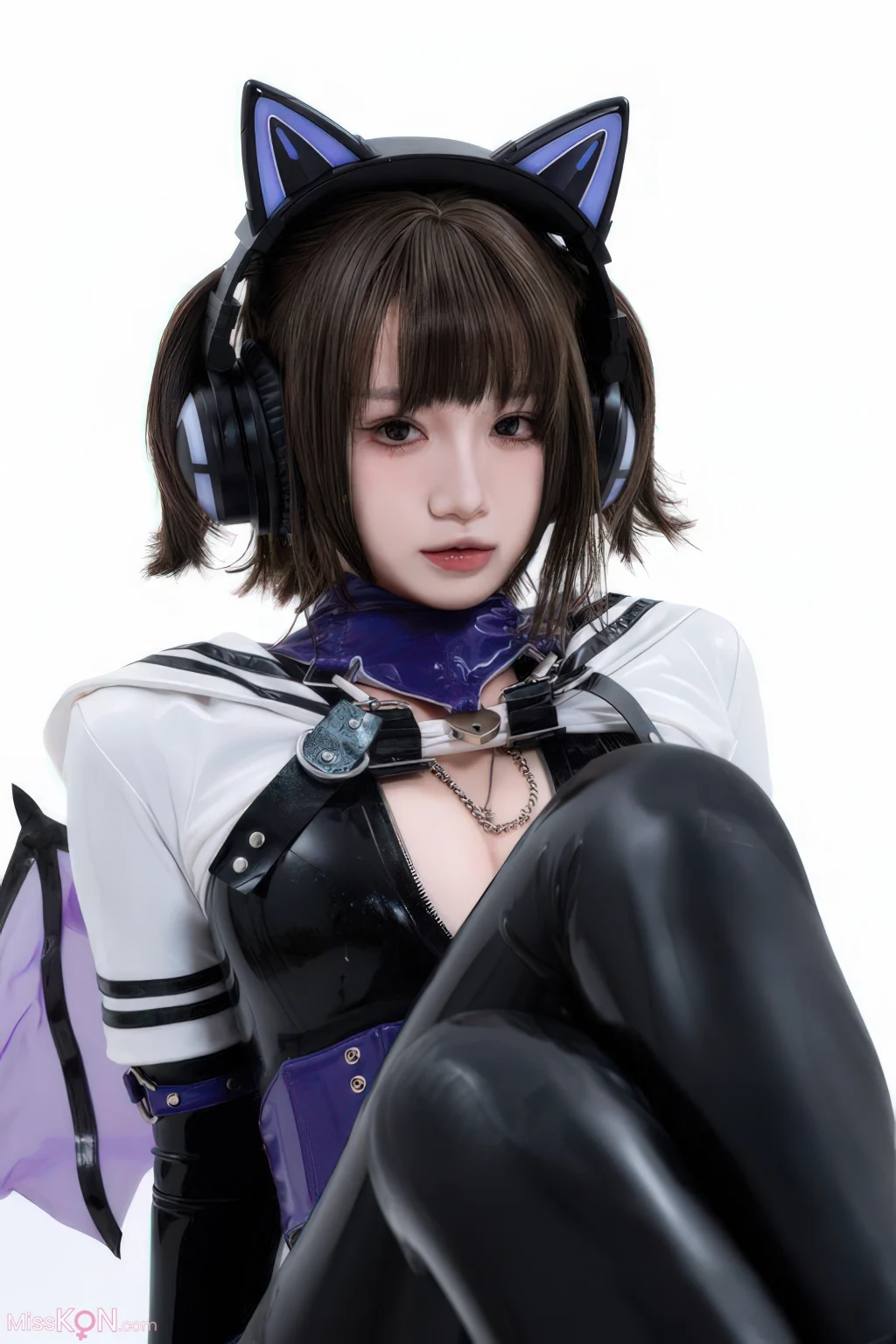 Coser@柒柒要乖哦: 白棚胶衣 (78 photos)