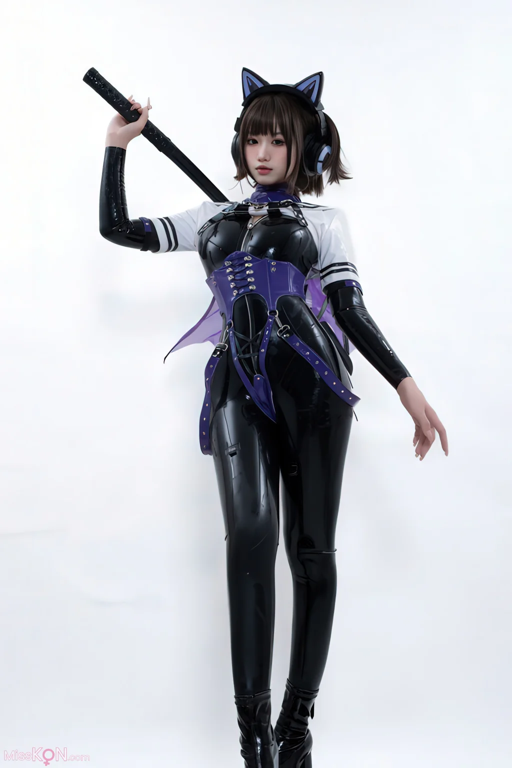 Coser@柒柒要乖哦: 白棚胶衣 (78 photos) – Page 2
