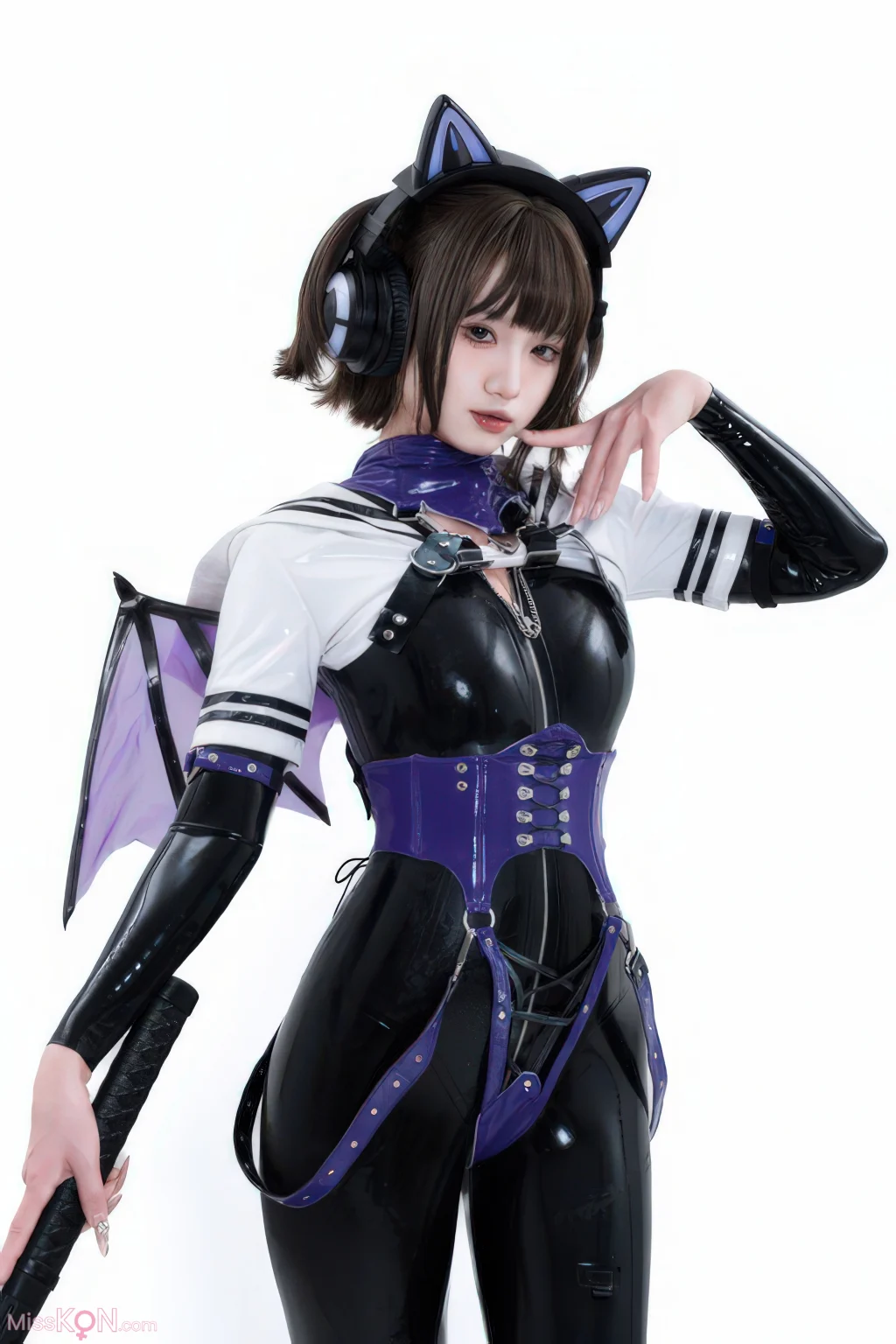 Coser@柒柒要乖哦: 白棚胶衣 (78 photos) – Page 2