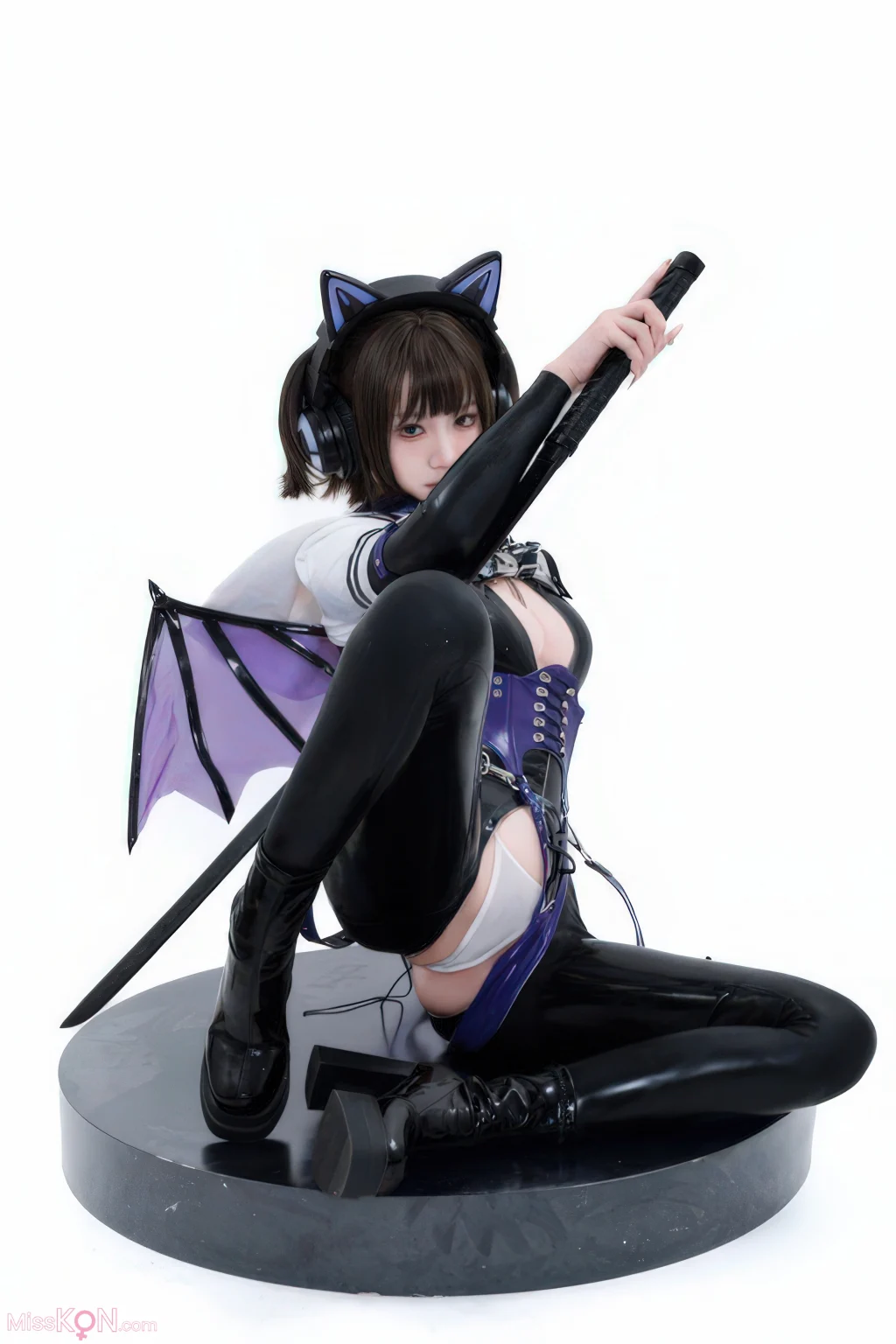 Coser@柒柒要乖哦: 白棚胶衣 (78 photos) – Page 2