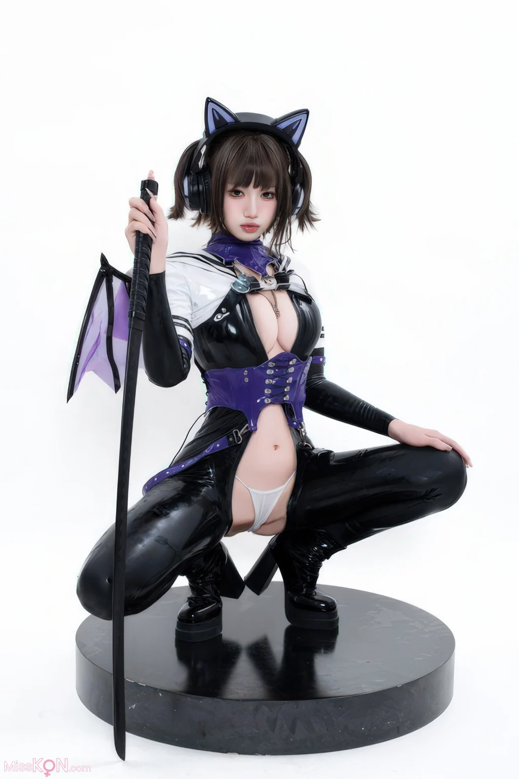Coser@柒柒要乖哦: 白棚胶衣 (78 photos) – Page 2