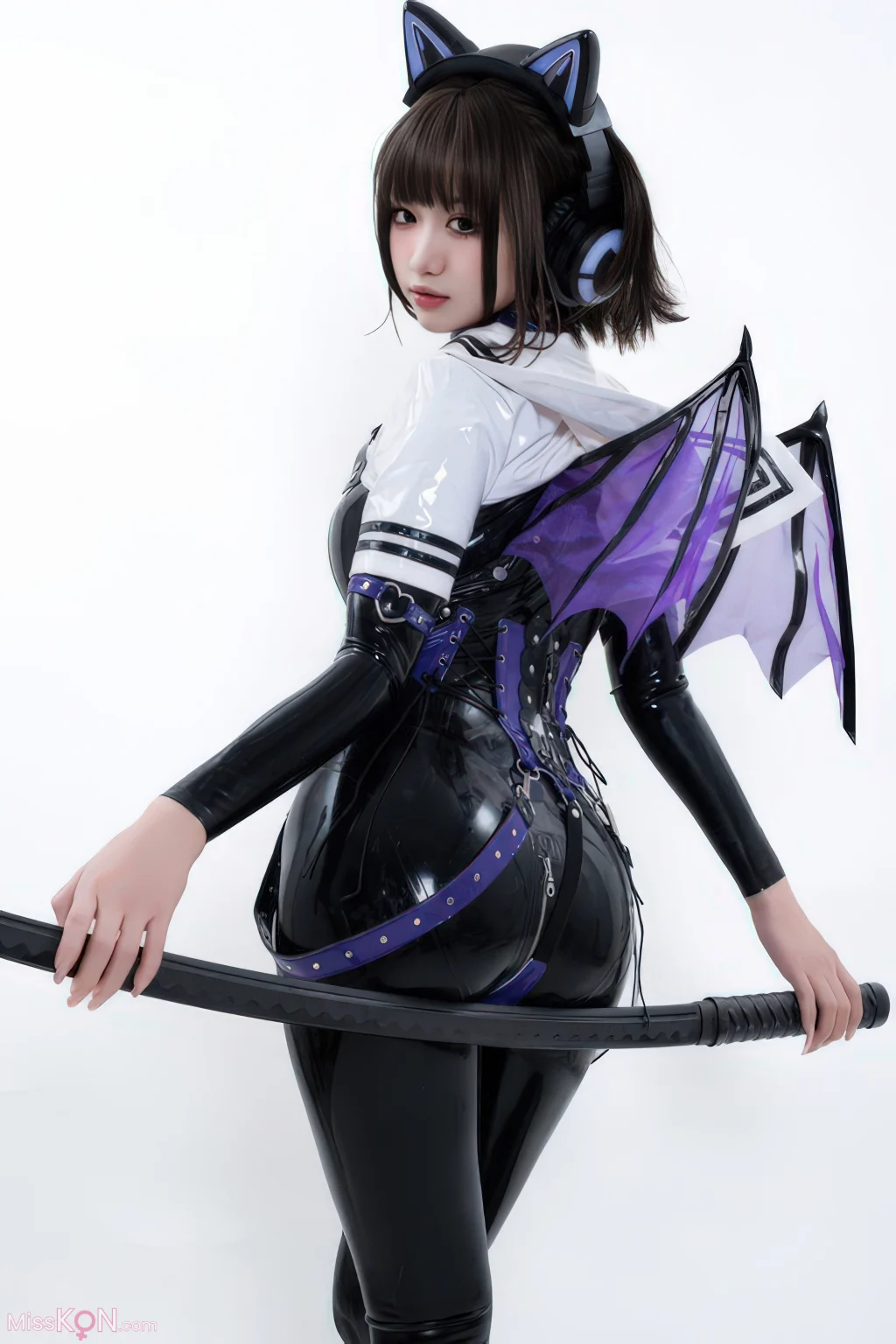 Coser@柒柒要乖哦: 白棚胶衣 (78 photos) – Page 3