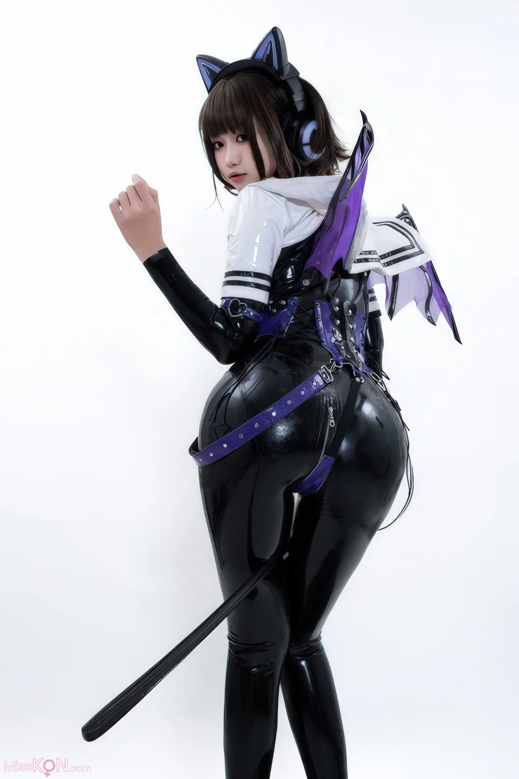 Coser@柒柒要乖哦: 白棚胶衣 (78 photos) – Page 3